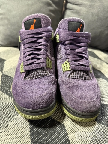 Nike Air Jordan 4 Retro Canyon Purple, снимка 3 - Маратонки - 52447517