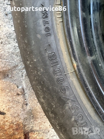 Резервна гума (патерица) Nissan Murano Z51 18" T165/90D18 OEM 3.5 V6, снимка 3 - Гуми и джанти - 53842932