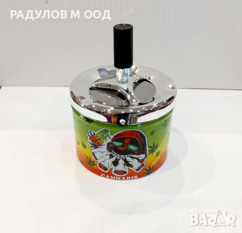 Метален пепелник / 96415, снимка 4 - Други - 44616868