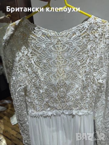 Сватбена рокля размер с, снимка 3 - Сватбени рокли - 52287613