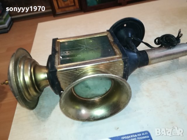 СТАР ФЕНЕР 36СМ ЗА КОЛЕКЦИЯ ДЕКОР ОТ ХОЛАНДИЯ 2202240858, снимка 2 - Антикварни и старинни предмети - 44411893