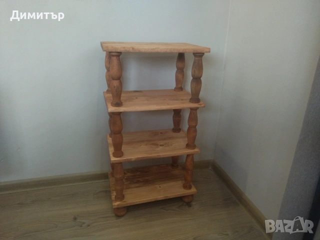 Ретро дървена етажерка !!!