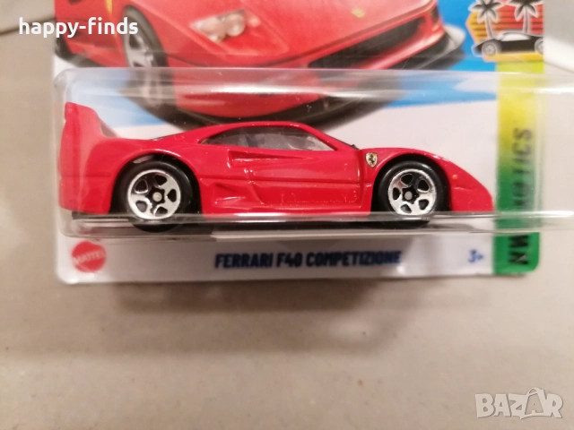 Hot Wheels Ferrari F40 Competizione, Bentley GT3, Audi 90 quattro, RX-3, Civic Type R, Charger Dayto, снимка 10 - Колекции - 52818695