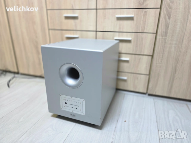 🔊 TEUFEL CEM 500 SW – СУБУФЕР, НУЖДАЕЩ ЛЕКА ПРОФИЛАКТИКА 🔊🔥, снимка 4 - Ресийвъри, усилватели, смесителни пултове - 53070803