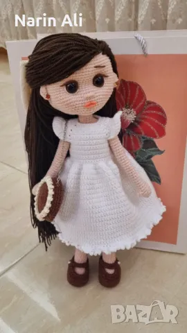 Ръчно плетена кукла, снимка 2 - Кукли - 49520718