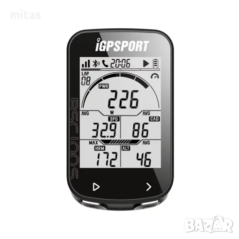 GPS компютър за велосипед IGPSPORT BSC100S, Безжичен, 2.6 inch LCD, снимка 3 - Аксесоари за велосипеди - 41515665