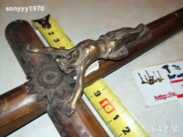 КРЪСТ С ХРИСТОС ОТ ГЕРМАНИЯ 0306232042M, снимка 15 - Антикварни и старинни предмети - 40939268
