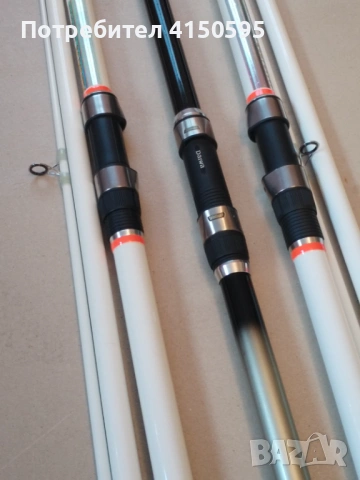Три въдици за морски и речен риболов, снимка 3 - Въдици - 53143508