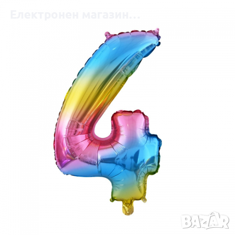 Балон - Цифра /81 см./, снимка 3 - Други - 36170322