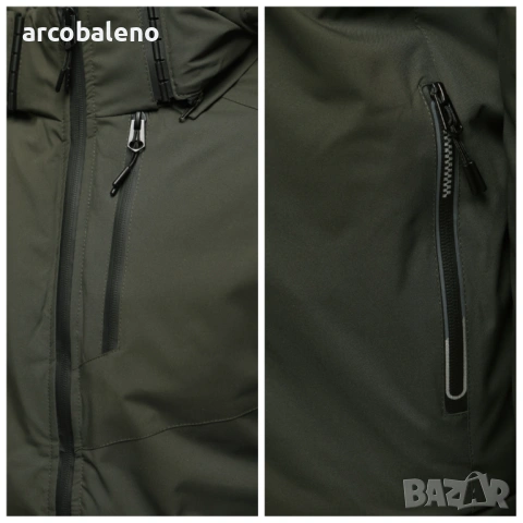 Мъжко зимно яке с качулка, 3цвята , снимка 7 - Якета - 53089552