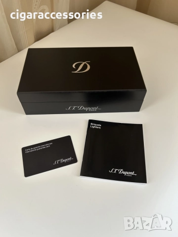 Запалка S.T. Dupont Ligne 2 Fuente – пълен комплект, като нова, снимка 6 - Запалки - 55957745