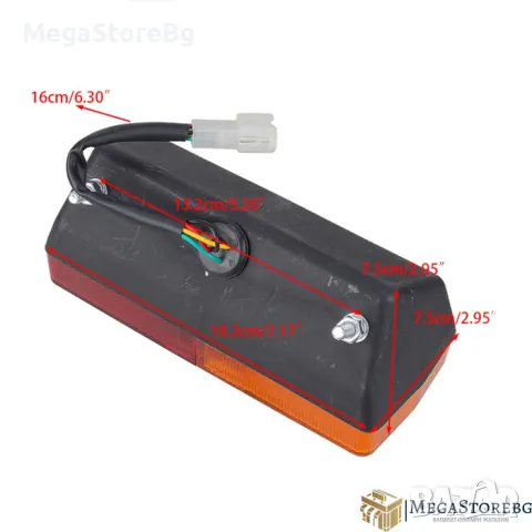 Стопове 12V - РА812 2БР/К-Т, снимка 3 - Аксесоари и консумативи - 49903207