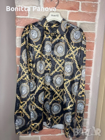 Мъжка Риза Versace , снимка 2 - Ризи - 42458613