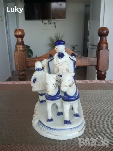 Прекрасно,антикварно ,произведение на изкуството.Порцелан., снимка 5 - Антикварни и старинни предмети - 47949243