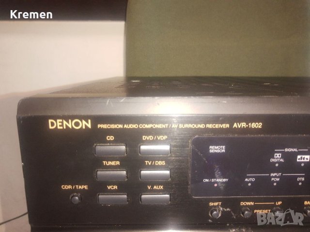 Receiver DENON AVR-1602, снимка 7 - Ресийвъри, усилватели, смесителни пултове - 41186246