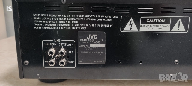 Дек JVC TD-W208, снимка 11 - Декове - 53599216