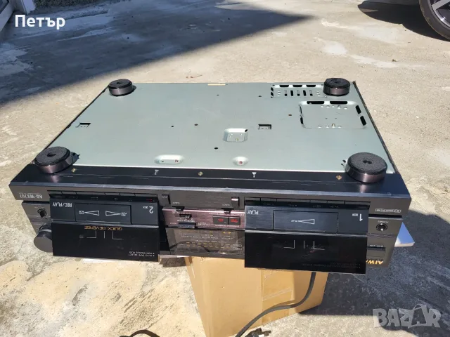 AIWA AD-WX707 със ЗАЩИТНОТО ФОЛИО НА КАПАКА, снимка 5 - Декове - 56270400