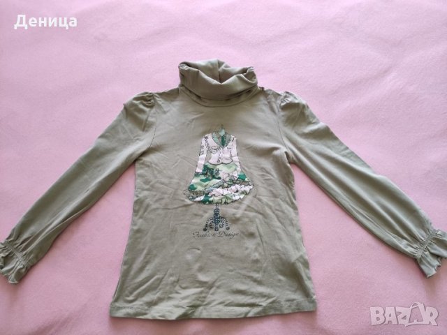 Лот блузки с дълъг ръкав, размер 128, снимка 4 - Детски Блузи и туники - 35911166