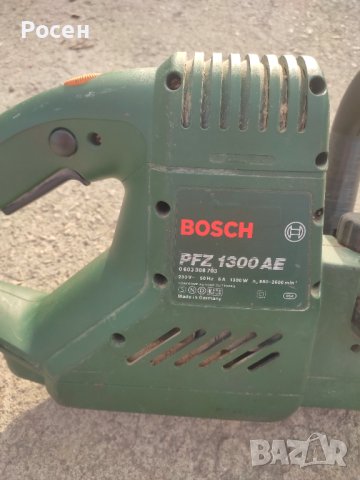 Електрически трион - BOSCH PFZ 1300 AE, снимка 7 - Градинска техника - 44173463