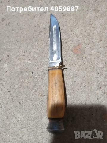 стар ловен нож, снимка 2 - Ножове - 50752370
