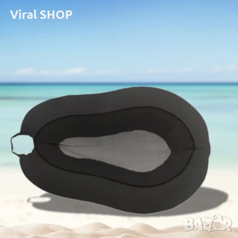 Въздушен шезлонг за пълна релаксация навсякъде – без помпи и усилия, снимка 4 - Надуваеми легла - 51263865