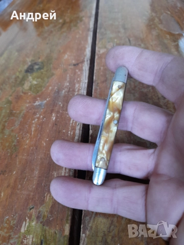 Стар джобен нож,ножче,ножка #163, снимка 2 - Други ценни предмети - 52946576