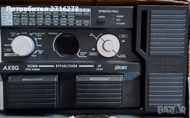 KORG AX5G TONE WORKS Моделинг сигнал процесор за китара, снимка 3 - Китари - 53810169