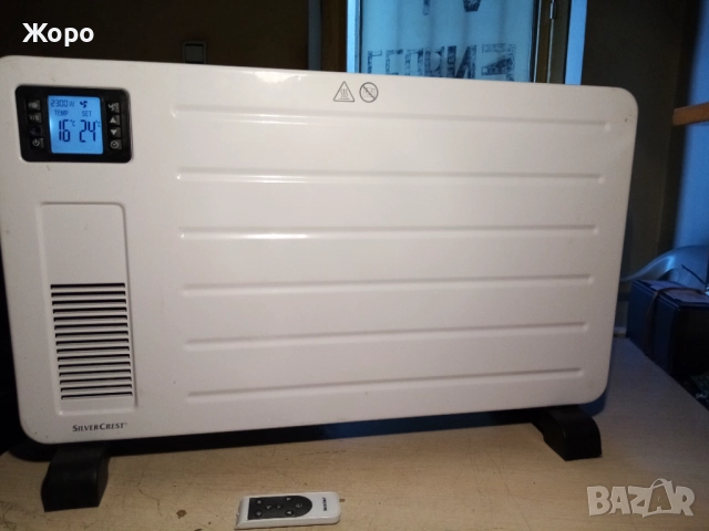 Конвектор Silvercrest 2300W с дистанционно, снимка 2 - Печки, фурни - 52927342