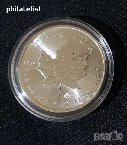 Канада 2023 - 5 долара - Кленов лист - 1 OZ – Сребърна монета