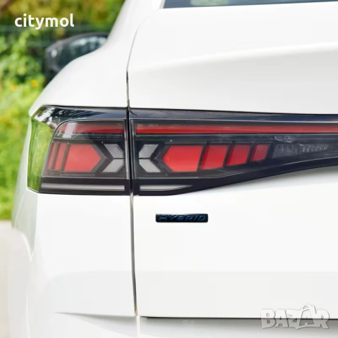 Метална емблема HYBRID за автомобили, снимка 3 - Аксесоари и консумативи - 53739951