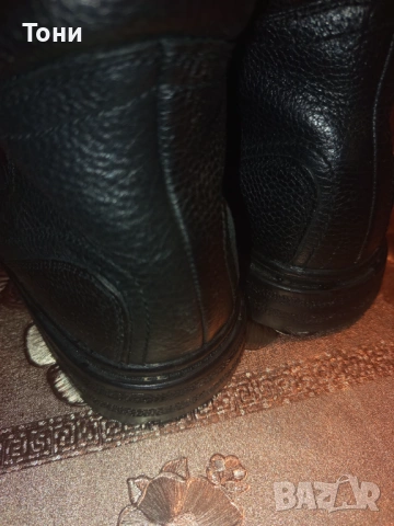 CLAUDIO CONTI Оригинал Нови Италиански Мъжки Боти Изцяло от Естествена Кожа 45, снимка 10 - Мъжки боти - 53624820