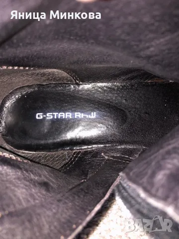 Дамски ботуши, естествена кожа G-STAR, снимка 13 - Дамски ботуши - 47603260