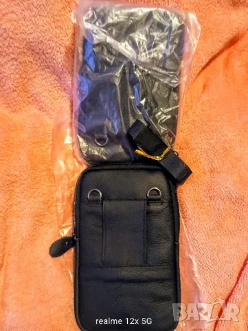 Чантичка , черна от естествена кожа , снимка 6 - Чанти - 49183329