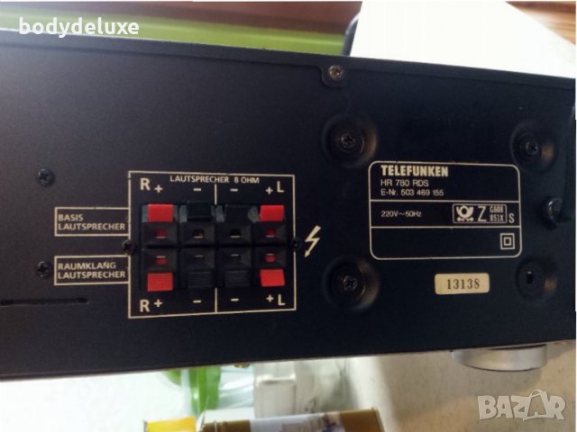 Теlefunken HR780RDS класически ресийвър, снимка 4 - Ресийвъри, усилватели, смесителни пултове - 26918601