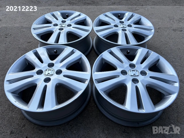 4 броя алуминиеви джанти за Honda Jazz,Fit,Grace,Insignt 16, снимка 4 - Гуми и джанти - 53861294