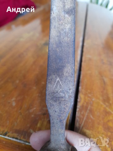 Старо дърводелско длето #7, снимка 4 - Антикварни и старинни предмети - 34568602