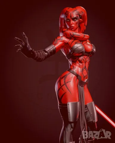 Статуя на Дарт Талoн - Star Wars Darth Talon - New Handmade, снимка 4 - Фигурки - 55828202