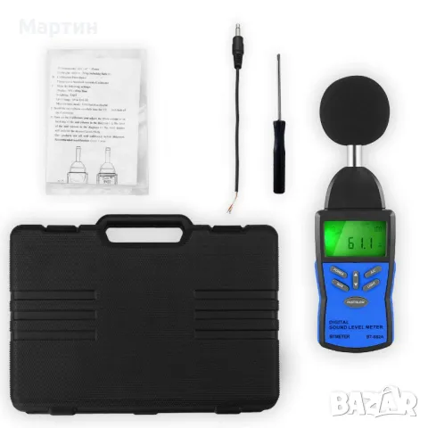 Шумомер прецизен BTMETER BT-882A 30 до 130 dB с куфар