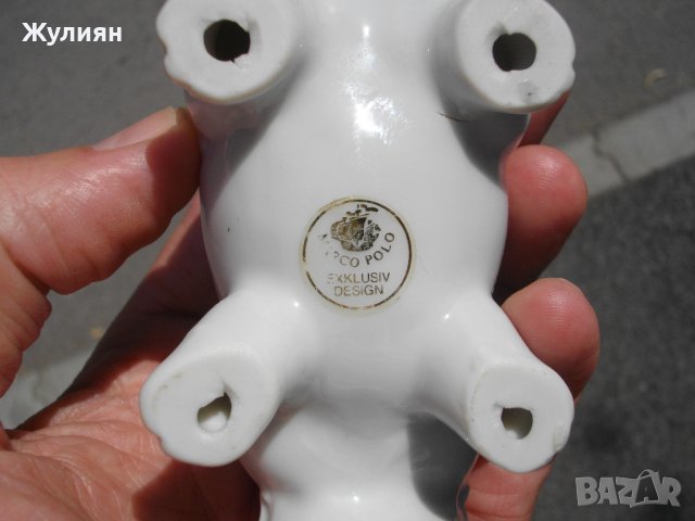 СТАР ПОРЦЕЛАН ХИПОПОТАМ MARCO POLO, снимка 6 - Антикварни и старинни предмети - 41550947