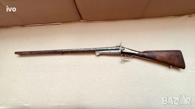 Стара щифтова Френска пушка, снимка 4 - Колекции - 53649901
