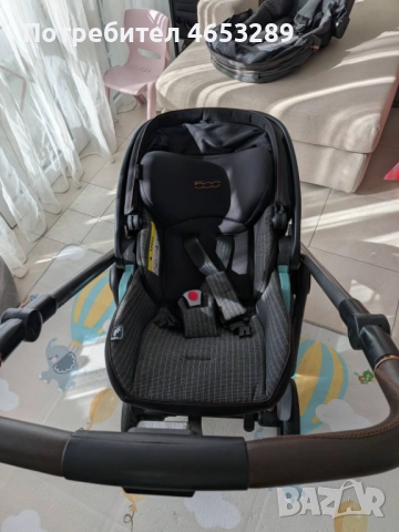 ДЕТСКА КОЛИЧКА VELOCE LOUNGE MODULAR FIAT 500, снимка 10 - Детски колички - 52438619