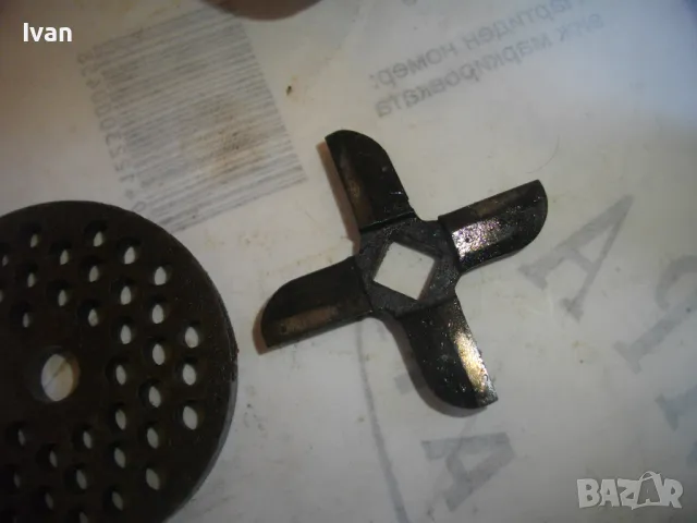 1973г. РУСКА СССР СОЦ РЕТРО ВИНТИДЖ РЪЧНА МЕСОМЕЛАЧКА РАЗМЕР №5 ПОЧТИ НОВА МАСИВНА, снимка 11 - Други инструменти - 48062465