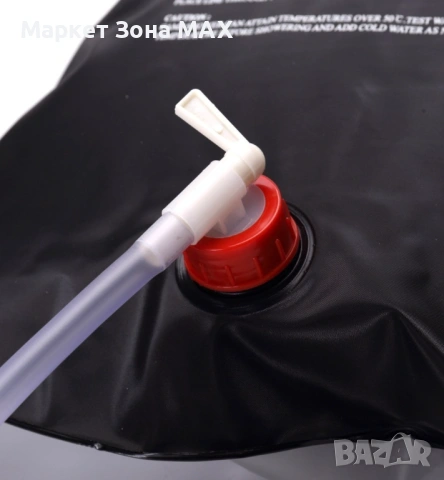 Соларен полеви душ – 20L комфорт сред природата, снимка 5 - Къмпинг мебели - 53695983