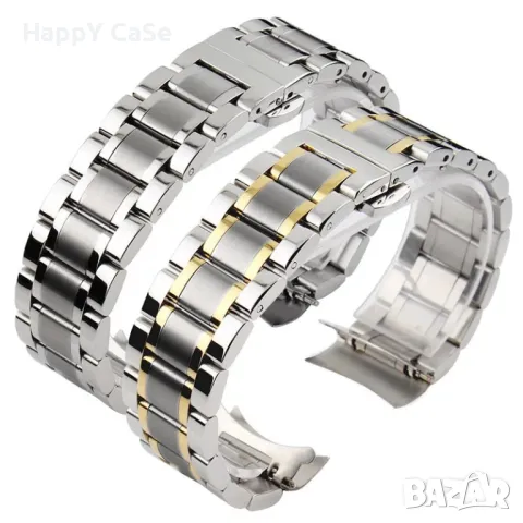 THREE SOLID Каишка за смарт часовник Huawei Watch/Samsung/Apple/Xiaomi/Garmin/Amazfit/Casio/Honor, снимка 2 - Каишки за часовници - 47904202