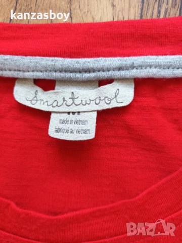 smartwool - дамска мерино тениска КАТО НОВА M, снимка 2 - Тениски - 51884029