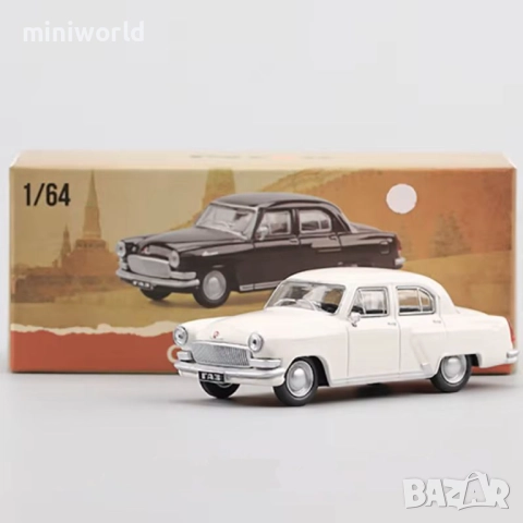 ГАЗ-21 Волга - мащаб 1:64 на Perka моделът е нов в кутия, снимка 2 - Колекции - 52137252
