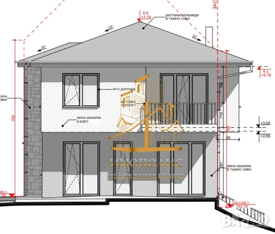 🏡Нова триетажна къща - м-т Зеленика, Област Варна (Обява №:368468), снимка 7 - Къщи - 51274368