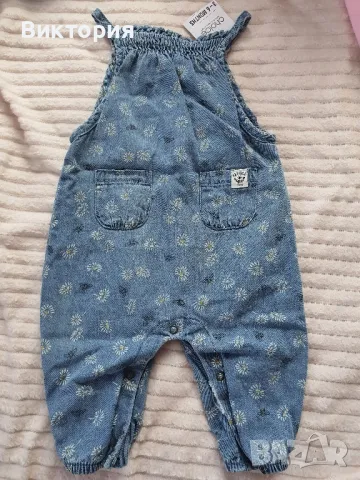 бебешки дънков гащеризон 