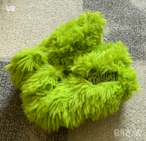 Пантофи Гринч, снимка 2 - Детски пантофи - 52538816
