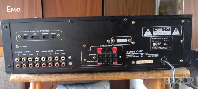 Усилвател Soundwave A-1200R, снимка 3 - Ресийвъри, усилватели, смесителни пултове - 50752221